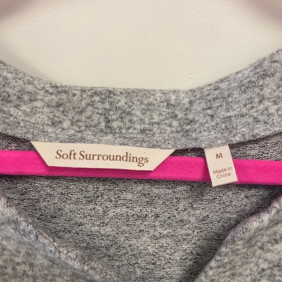 Soft surroundings, relaxed, dress outfit tie, string belt, the softest, size med - Picture 4 of 8